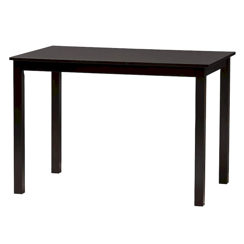 Ensemble de salle à manger Florencia de style moderne, recouvert de tissu et en bois finition marron