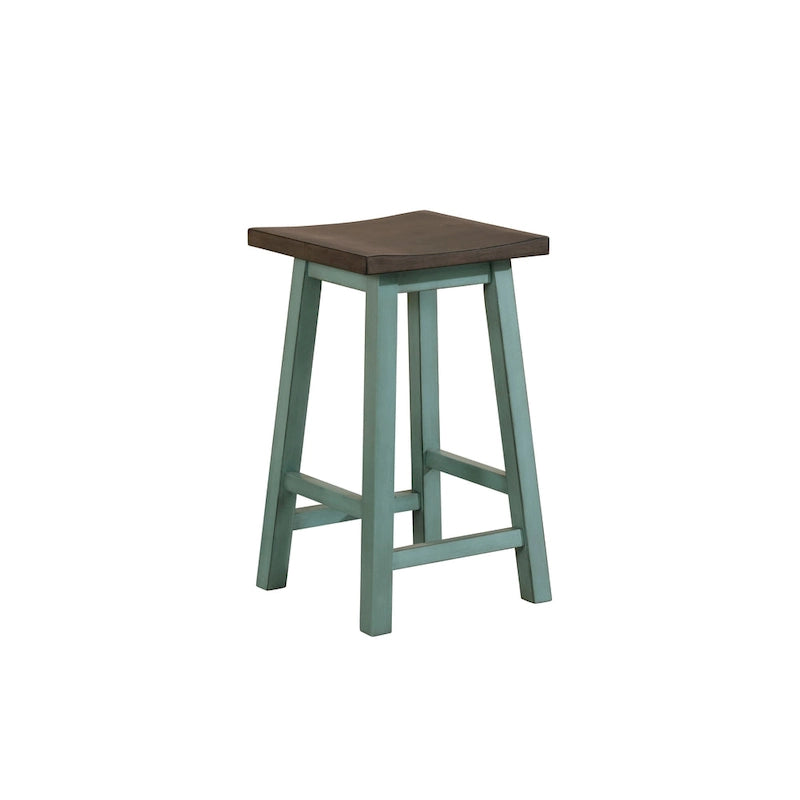 Ensemble table de bar Flaros Transitional en bois massif 3 pièces par Furniture of America