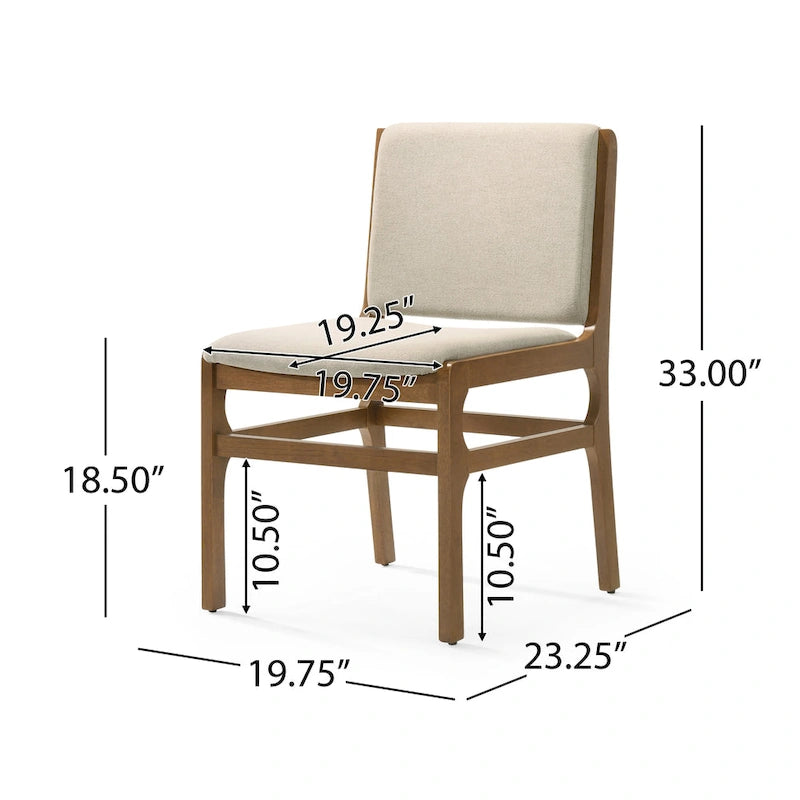 Chaises de salle à manger rembourrées Coston par Christopher Knight Home