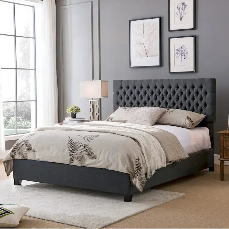 Ensemble de lit queen capitonné Kaelyn de Christopher Knight Home