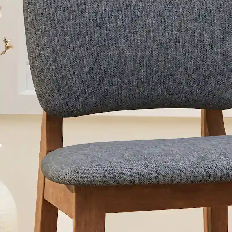 Chaises de bar Fessenden 42 po en bois avec assise rembourrée (ensemble de 2) par Christopher Knight Home