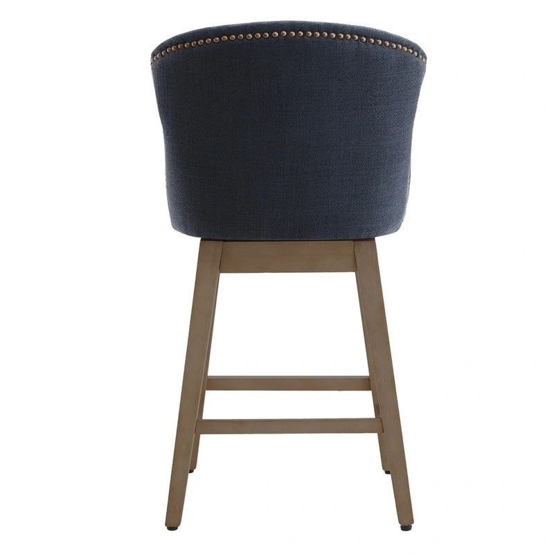 Tabourets de bar pivotants Mia, ensemble de 2