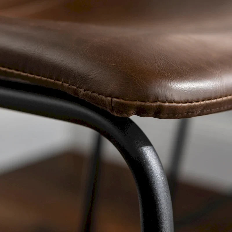 Tabouret de bar Middlebrook Prusiner 30 pouces en similicuir (lot de 2)