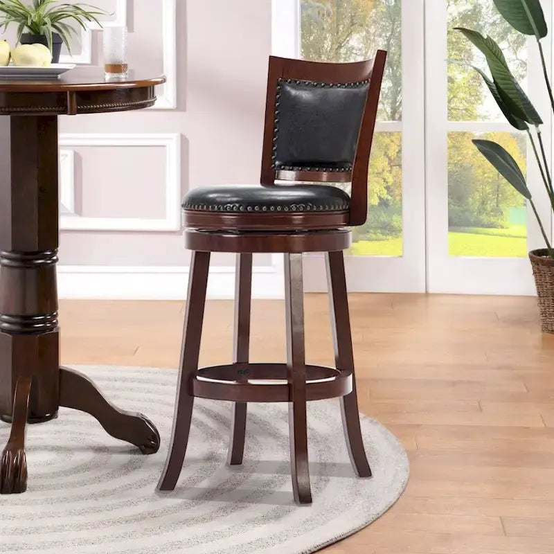 Tabouret de bar pivotant Bristol, hauteur bar