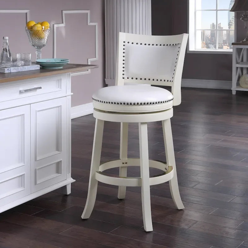 Tabouret de bar pivotant Bristol, hauteur bar