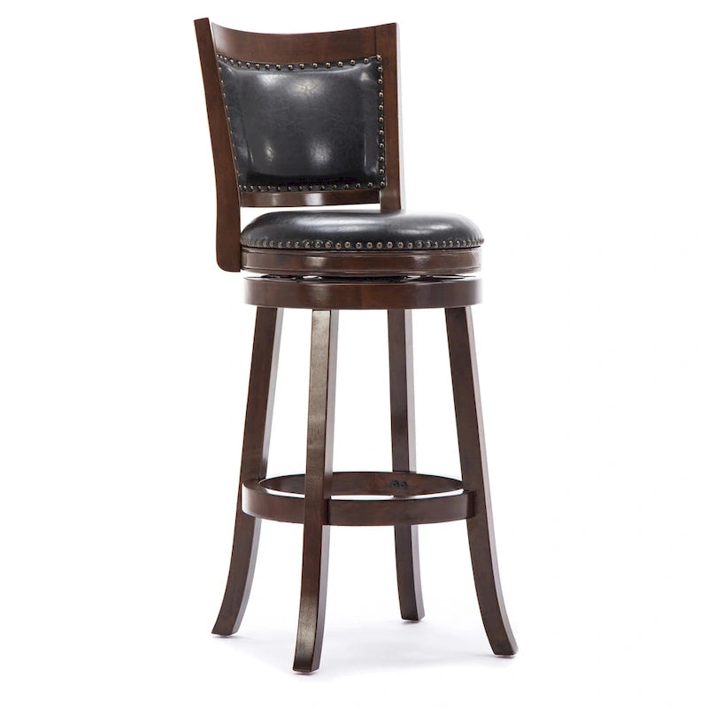 Tabouret de bar pivotant Bristol, hauteur bar