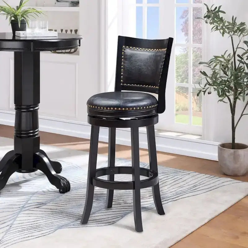 Tabouret de bar pivotant Bristol, hauteur bar