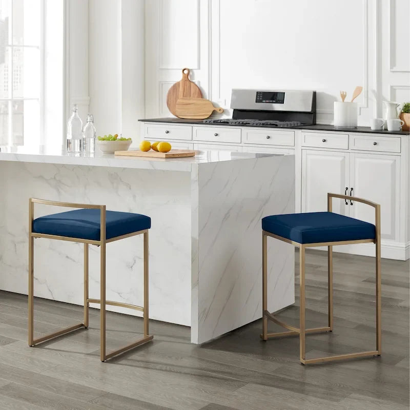 Ensemble de 2 tabourets de bar Crosley Harlowe à hauteur de comptoir