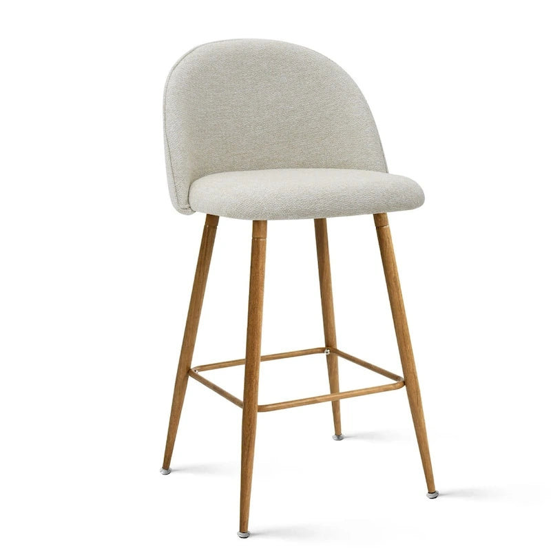 Tabouret de bar rembourré de 66 cm (lot de 2) - 95,5 x 42,4 x 42,9 cm