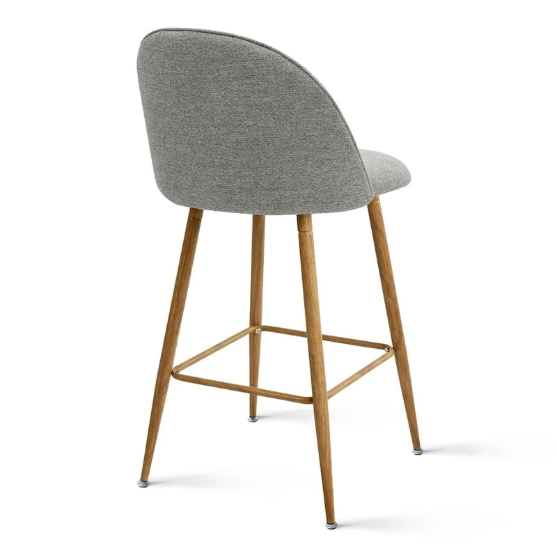Tabouret de bar rembourré de 66 cm (lot de 2) - 95,5 x 42,4 x 42,9 cm