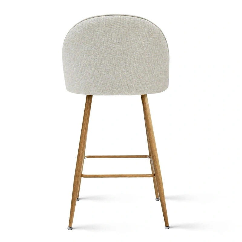 Tabouret de bar rembourré de 66 cm (lot de 2) - 95,5 x 42,4 x 42,9 cm