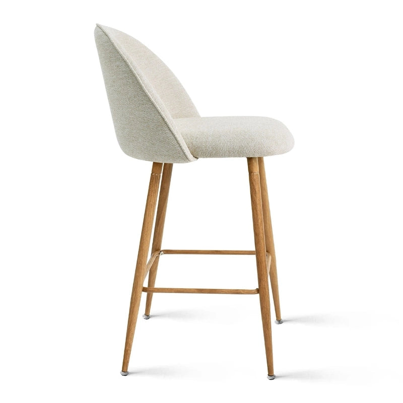 Tabouret de bar rembourré de 66 cm (lot de 2) - 95,5 x 42,4 x 42,9 cm