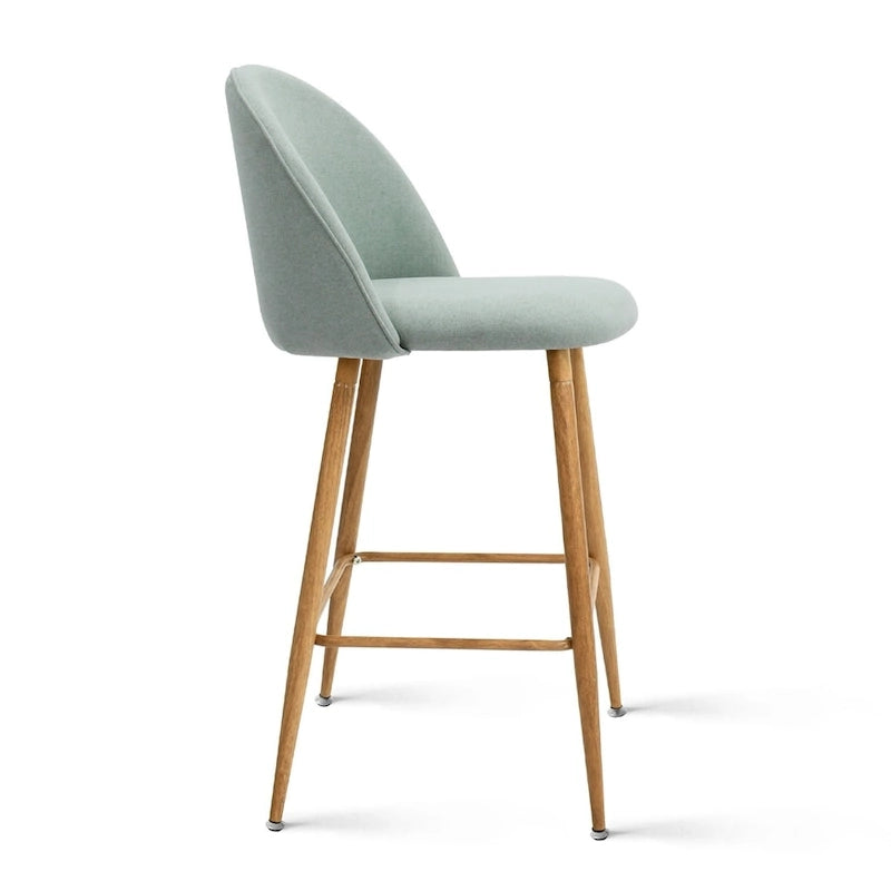 Tabouret de bar rembourré de 66 cm (lot de 2) - 95,5 x 42,4 x 42,9 cm