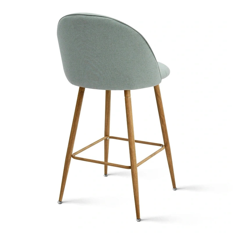 Tabouret de bar rembourré de 66 cm (lot de 2) - 95,5 x 42,4 x 42,9 cm