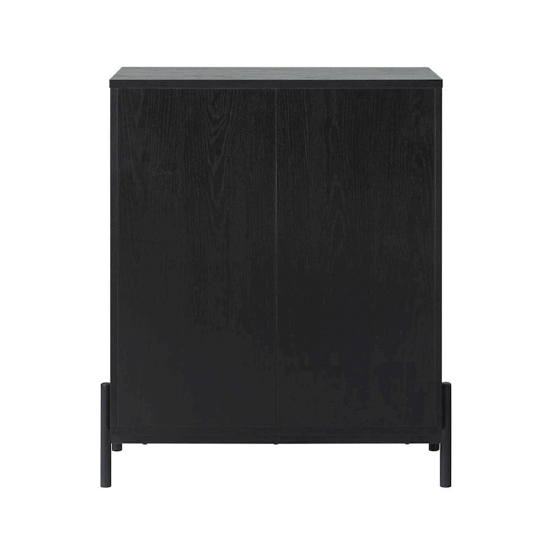 Commode à trois tiroirs Middlebrook Designs avec façades de tiroirs cannelées