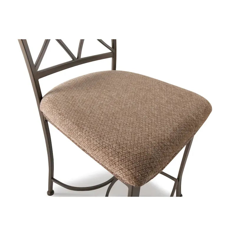 Tabouret de bar simple Powell Eden Brown