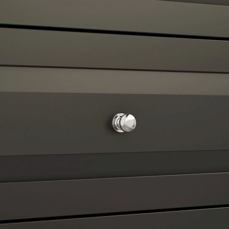 Commode à 5 tiroirs, meuble de rangement haut