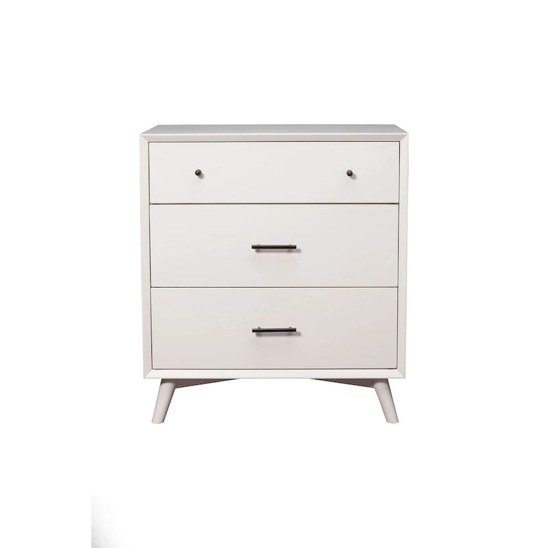 Commode à 3 tiroirs en bois de style milieu du siècle, Carson Carrington Bjaeverskov