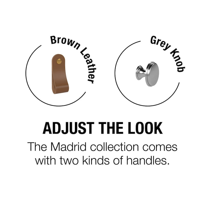 Commode à 5 tiroirs Porch &amp; Den Madrid