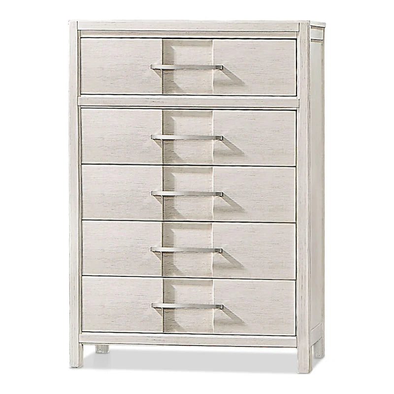Commode Tass Transitional en bois massif à 5 tiroirs de Furniture of America