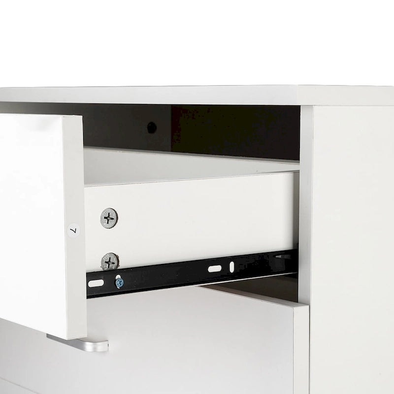 Commode simple en bois à 3 tiroirs