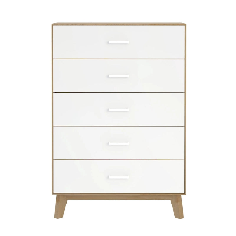 Commode à 5 tiroirs Plank and Beam Duo