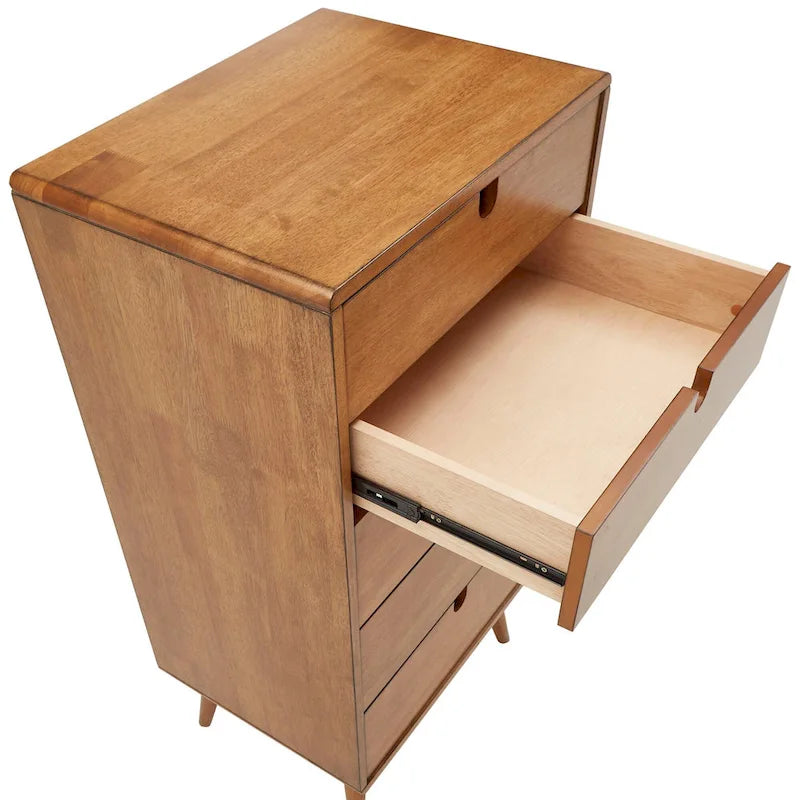 Commode 5 tiroirs Clark finition chêne par iNSPIRE Q Modern