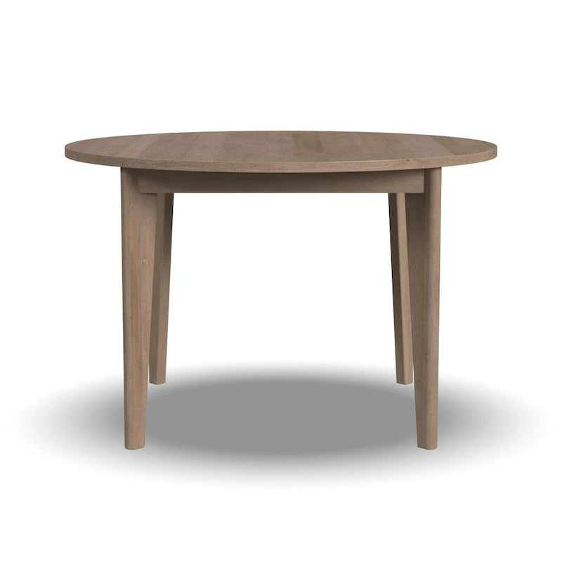 Table de salle à manger ronde en bois brun Brentwood - Non disponible
