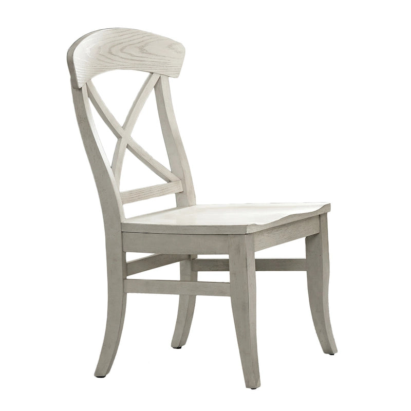 Ensemble de salle à manger 5 pièces Roundhill Furniture Harola, table ronde à pied central avec rallonge de 18 pouces, 4 chaises d'appoint