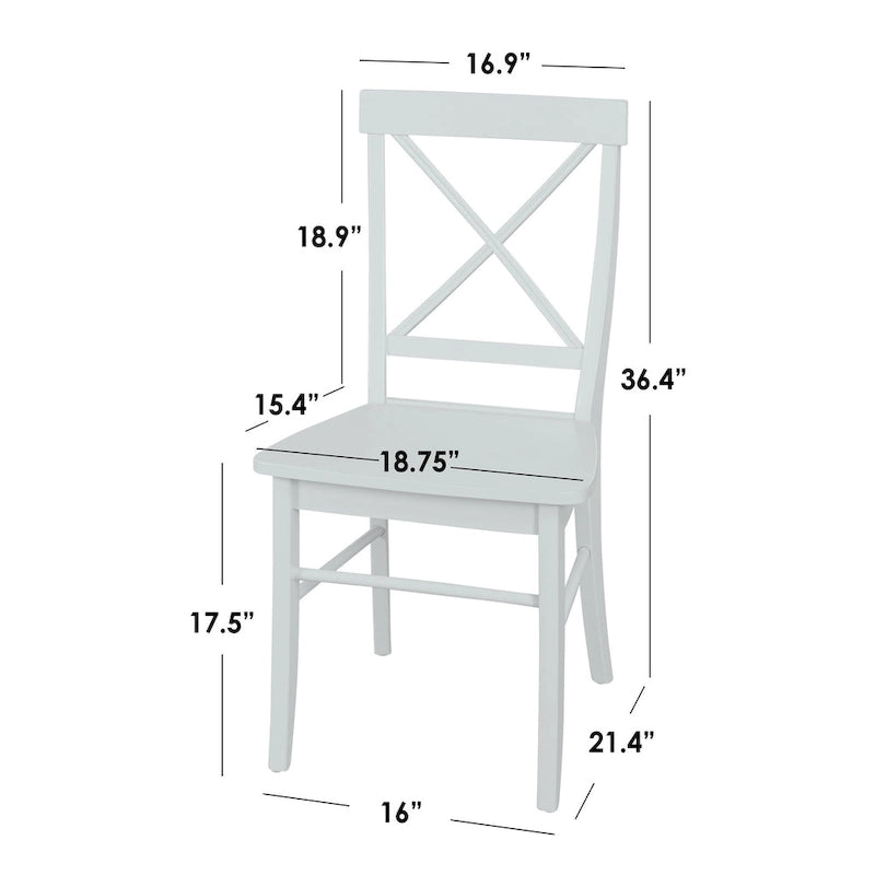 Ensemble de salle à manger Sumner 4 pièces Simple Living avec banc