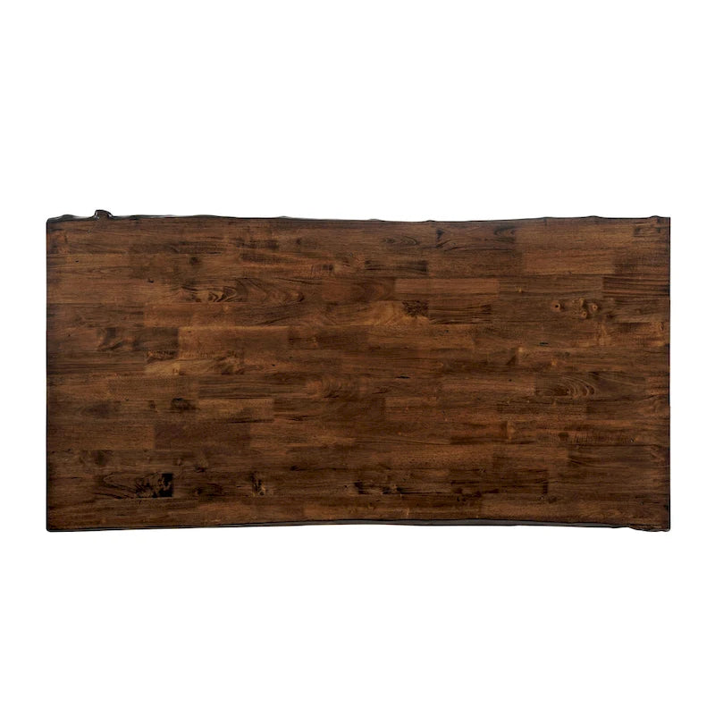 Ensemble de salle à manger 7 pièces en bois massif de noyer rustique Mass par Furniture of America