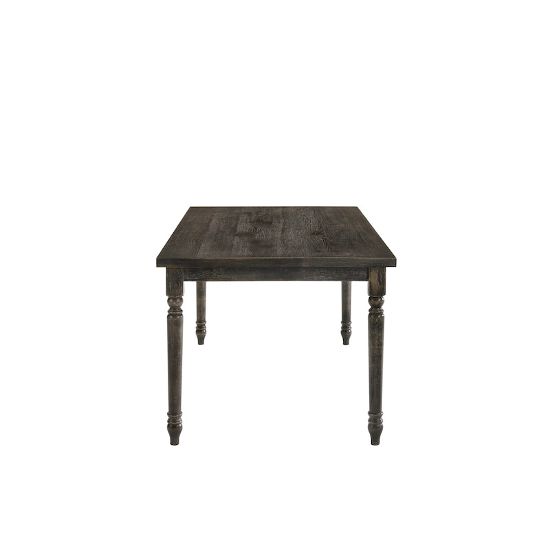 Table de salle à manger gris vieilli