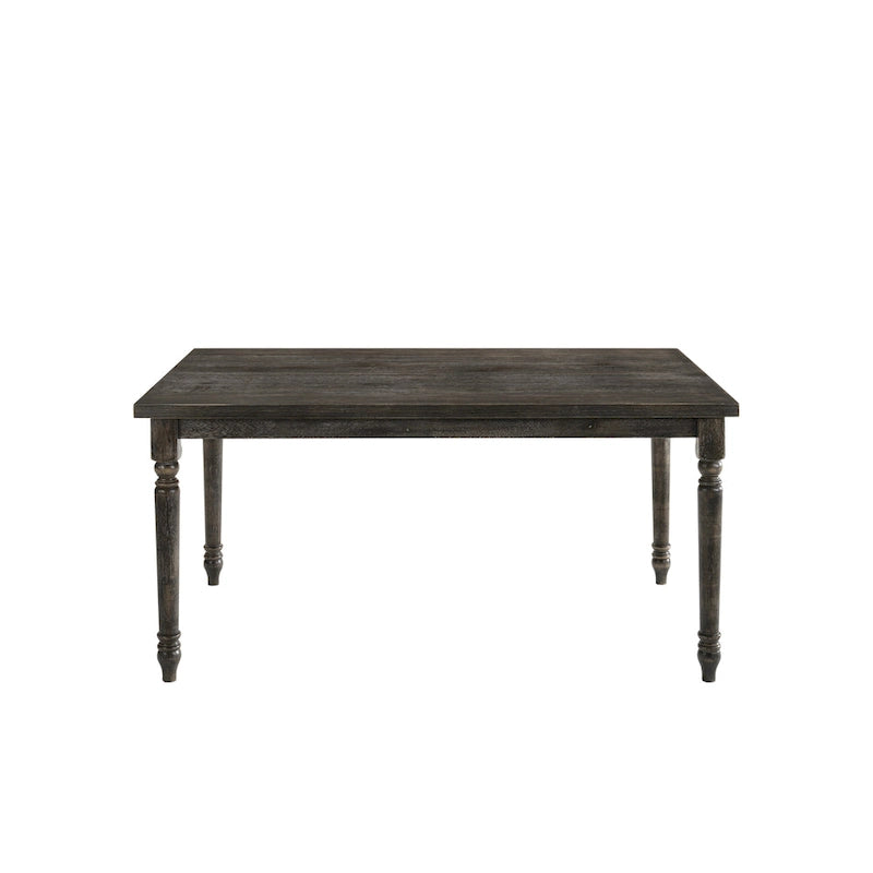 Table de salle à manger gris vieilli