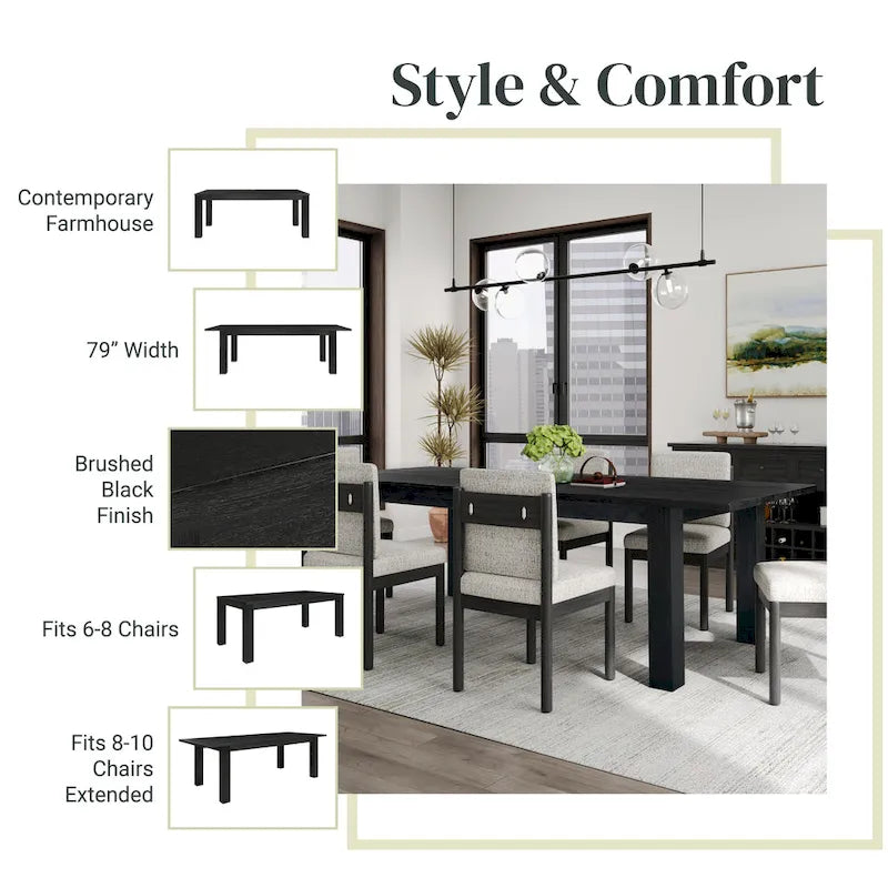 Table à manger papillon Bedford