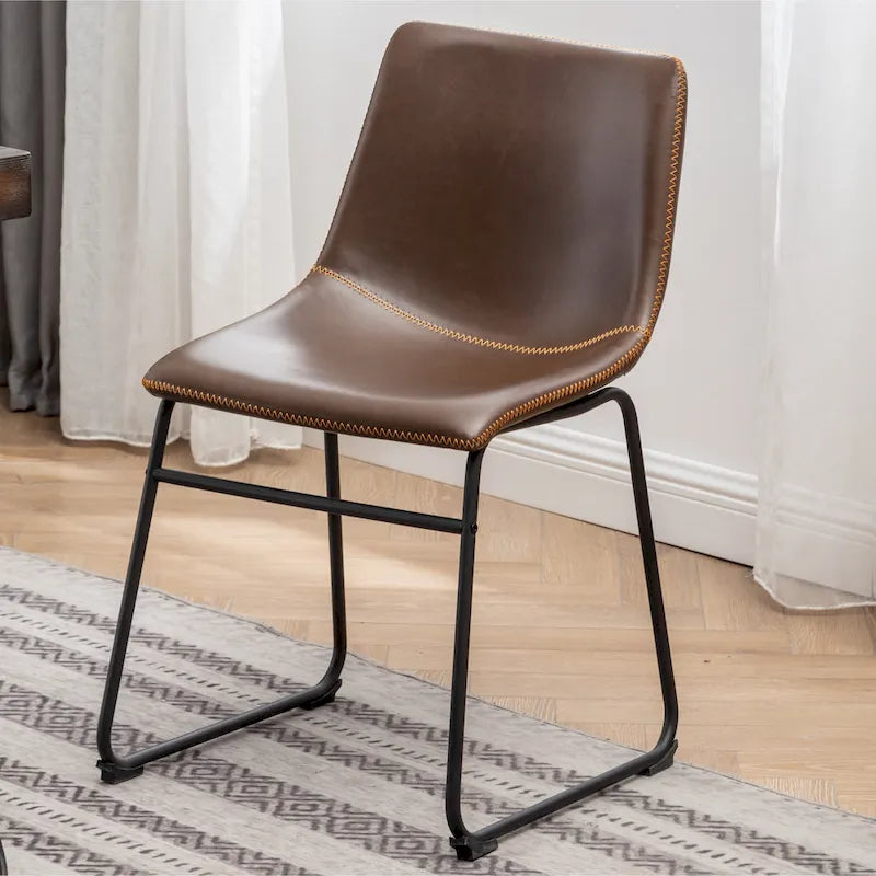Ensemble de salle à manger industriel 7 pièces Aryven de Roundhill Furniture