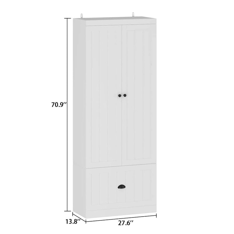 Ensemble porte-manteaux d'entrée, banc de rangement, organisateur de placard, portant à vêtements
