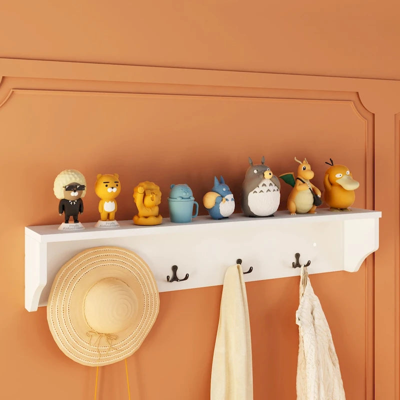 Ensemble porte-manteaux d'entrée, banc de rangement, organisateur de placard, portant à vêtements