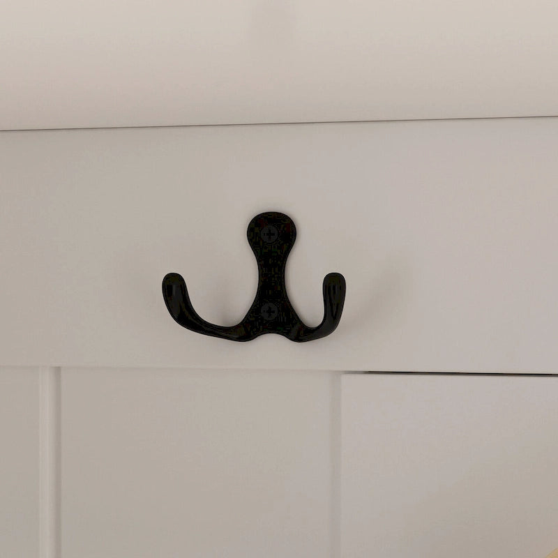 Ensemble porte-manteaux d'entrée, banc de rangement, organisateur de placard, portant à vêtements