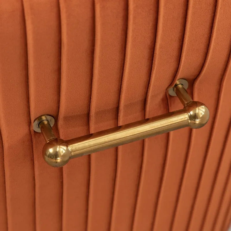 SEYNAR Ensemble de 6 chaises de salle à manger ou de coiffeuse modernes et glamour en velours bouclé plissé avec poignée arrière