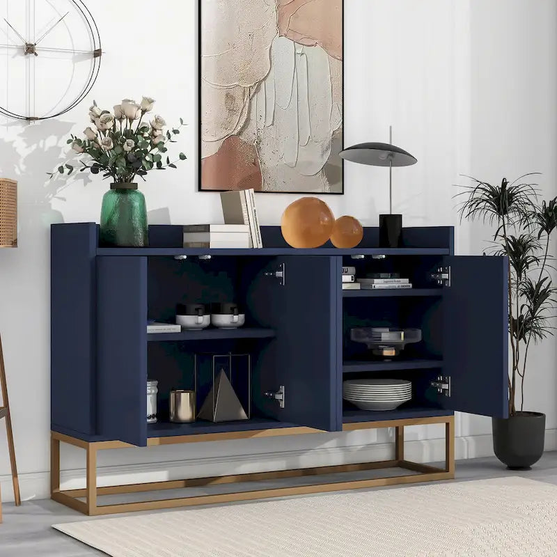 Buffet élégant avec grand espace de rangement