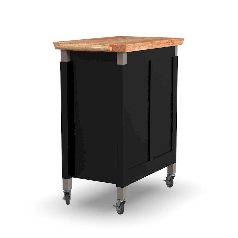 Chariot de cuisine Homestyles Dolly Madison avec plateau en bois