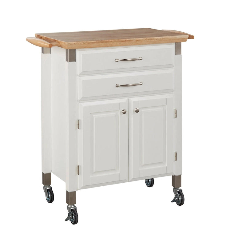 Chariot de cuisine Homestyles Dolly Madison avec plateau en bois