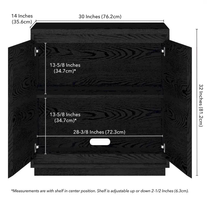 Meuble d'appoint rectangulaire presque 30 po de large - 30 po de large