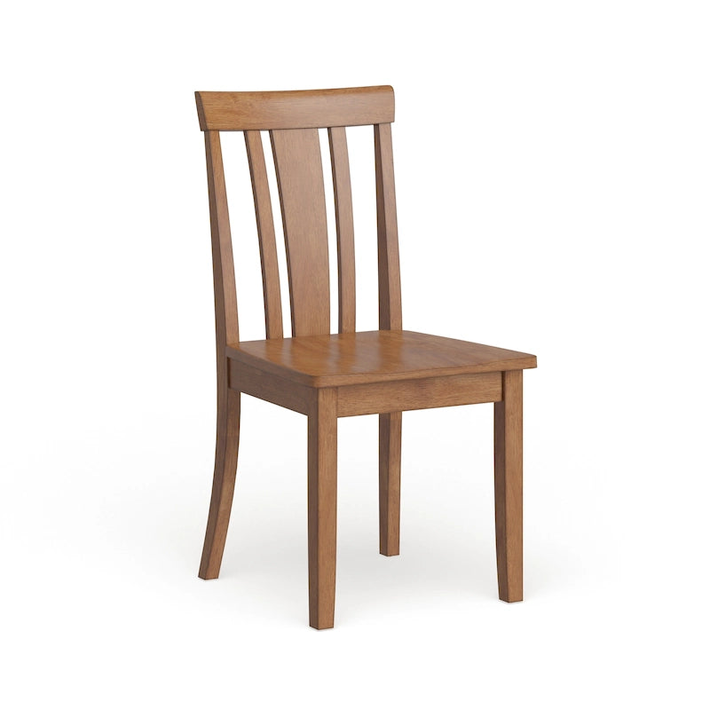 Chaises de salle à manger Wilmington II à dossier à lattes en bois par iNSPIRE Q Classic (ensemble de 2)
