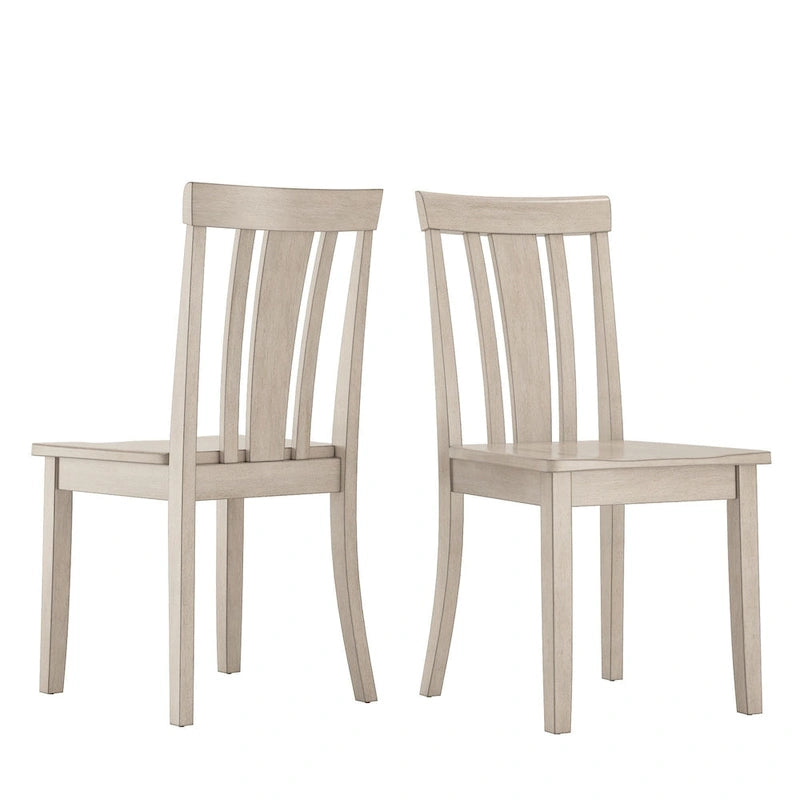 Chaises de salle à manger Wilmington II à dossier à lattes en bois par iNSPIRE Q Classic (ensemble de 2)