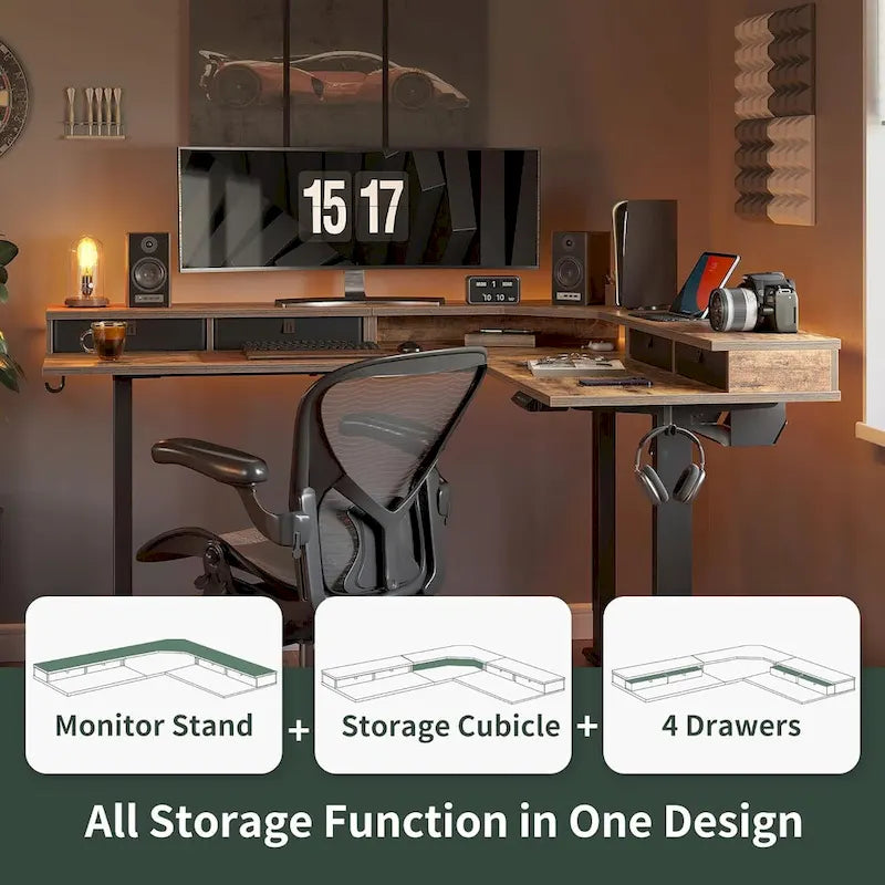 FEZIBO/Mobilier de bureau à domicile/Bois/Bureaux