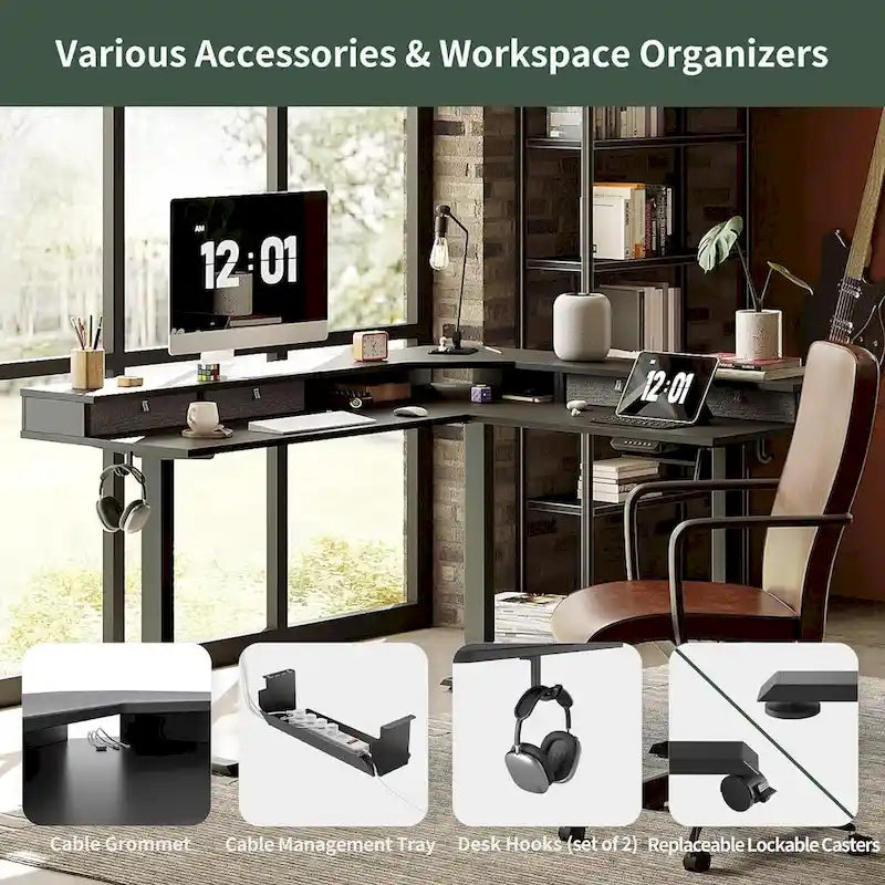 FEZIBO/Mobilier de bureau à domicile/Bois/Bureaux