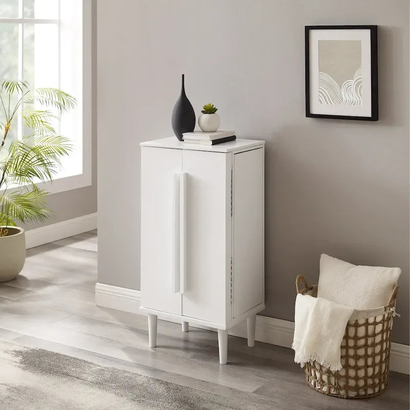 Armoire à bijoux en bois Keeler à 7 tiroirs