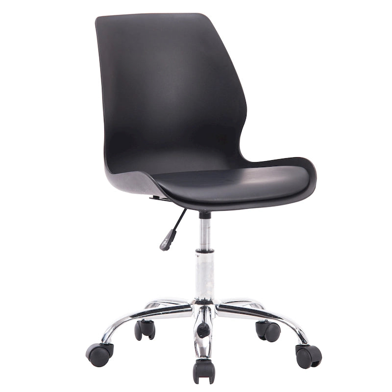 Chaise de bureau Porthos Home à hauteur réglable avec roulettes