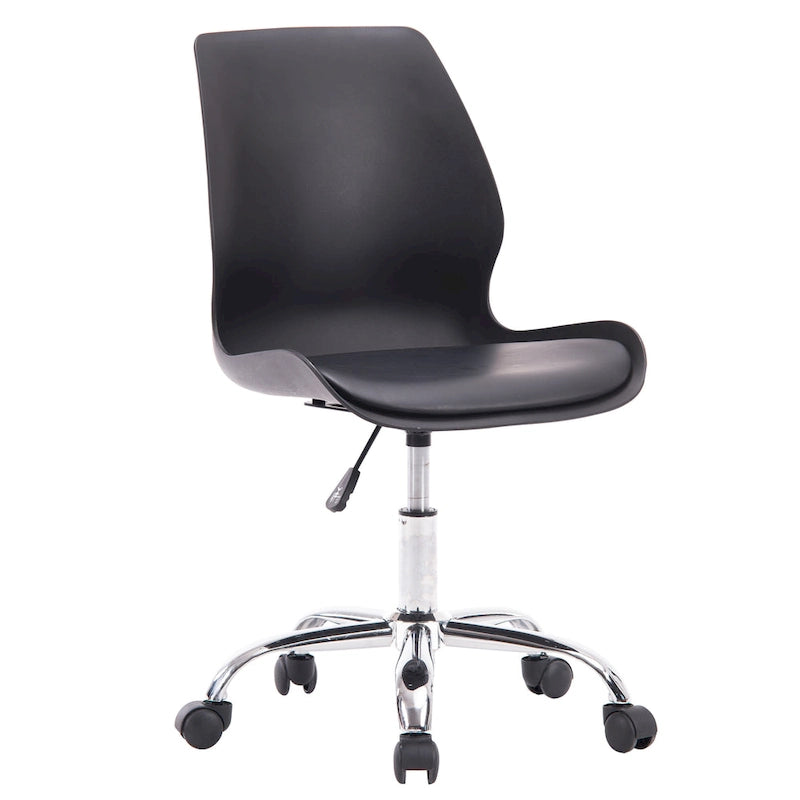 Chaise de bureau Porthos Home à hauteur réglable avec roulettes